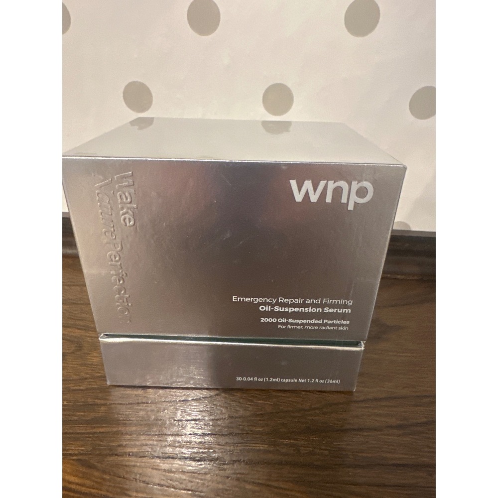 WNP Emergency Repair and Firming Oil-Suspension Serum 30 Capsules 1.2oz New